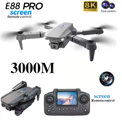 E88 Pro Összehajtható Kamerás Drón