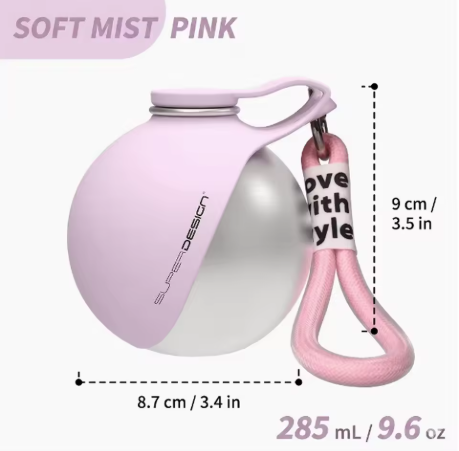 2-in-1 Portable Dog Water Bottle